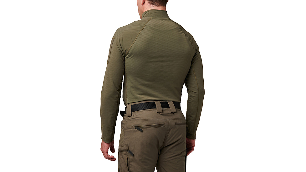 5.11 Tactical V.XI Sigurd Long Sleeve Shirt - Men's, Ranger Green, Regular, Extra Small, 42197-186-XS-R