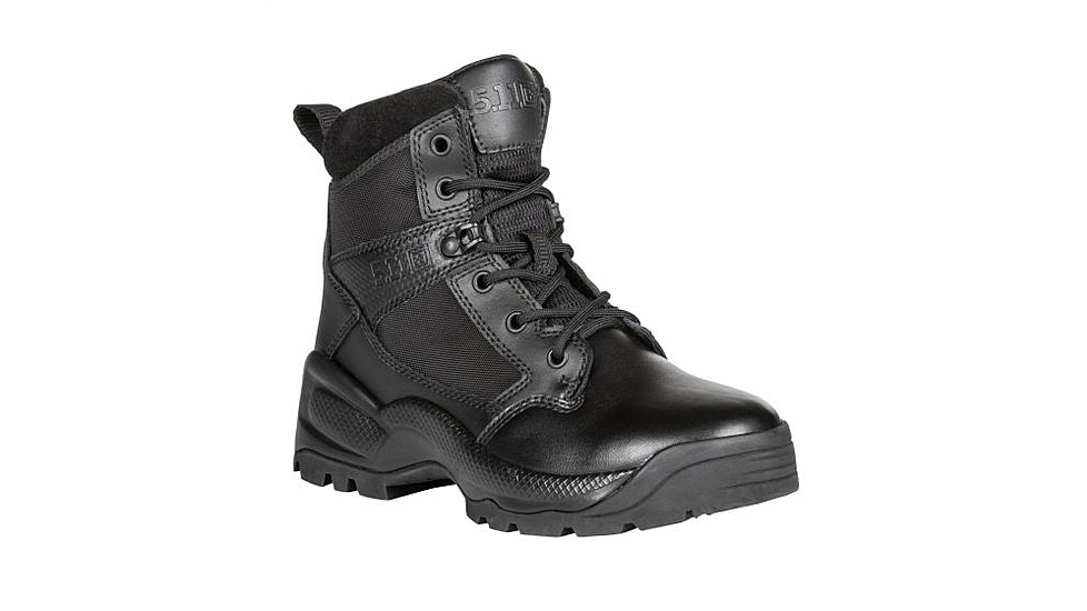 5.11 Tactical Women's A.T.A.C. 2.0 6in Boot, Regular, Black, 10 12405-019-10-R