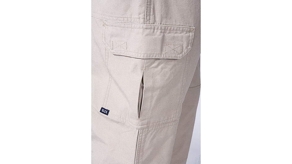 5.11 Tactical Men's Tactical Pants, Khaki, Size 38W x 32 L