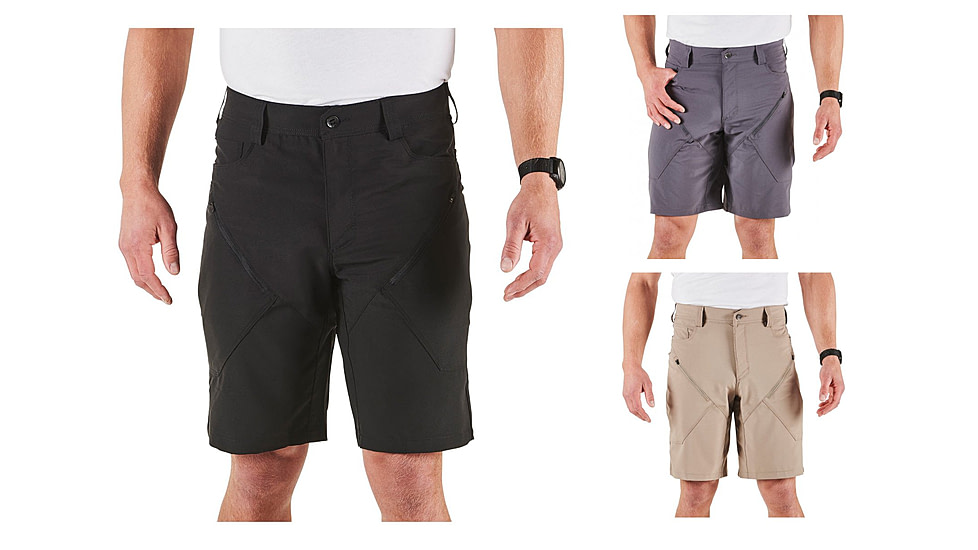 5.11 Tactical Stealth 10.5 Short, Black, Flint, Stone