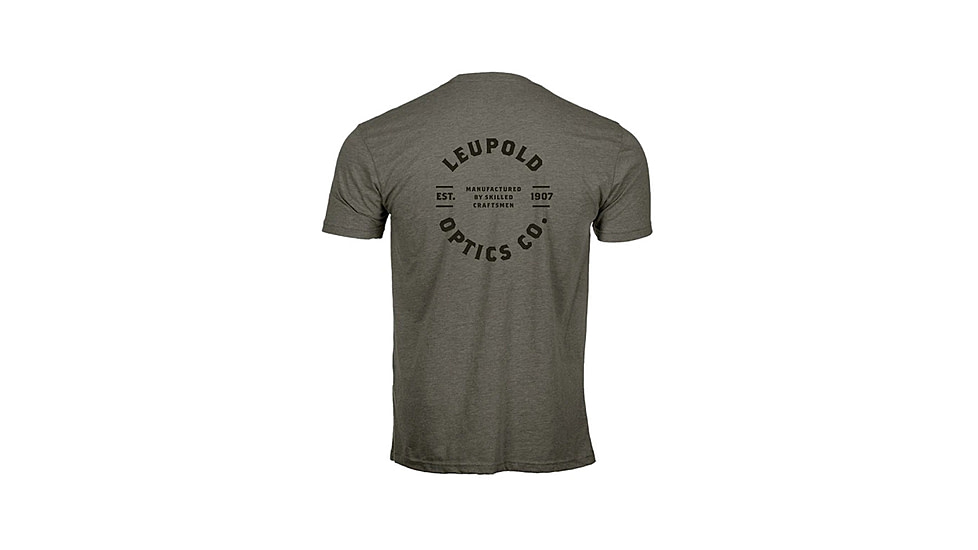 Leupold Skilled Craftsmen T-Shirts - Men's, Warm Gray, Large, 184123