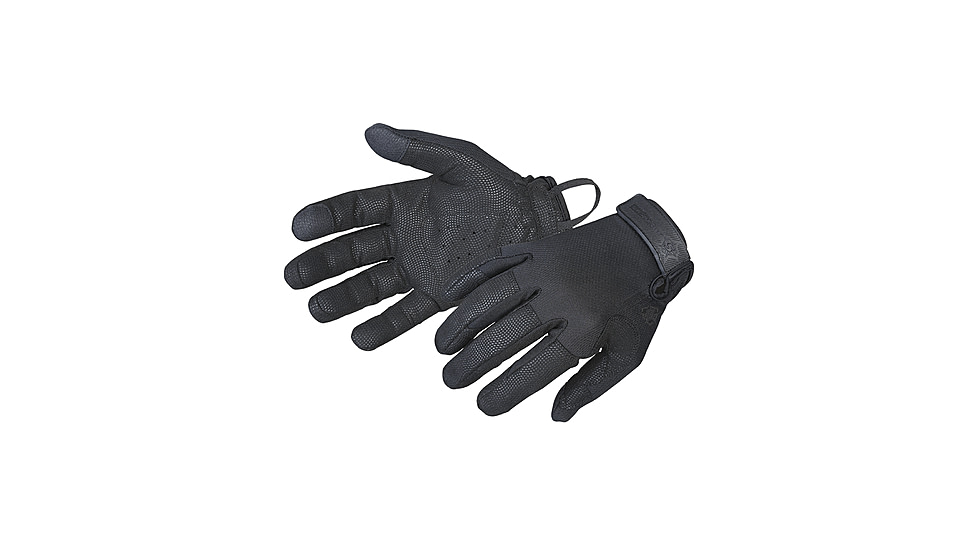 5IVE STAR GEAR Agility High Dexterity Gloves, Black, Medium, Regular, 3855004