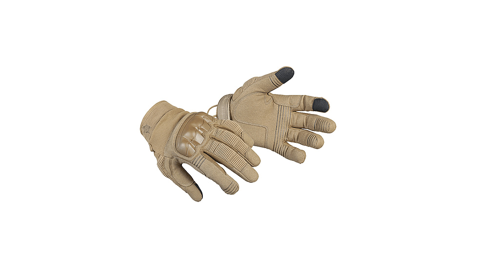5IVE STAR GEAR Hard Knuckle Impact As Gloves, Tan 499, Medium, Regular, 3839004