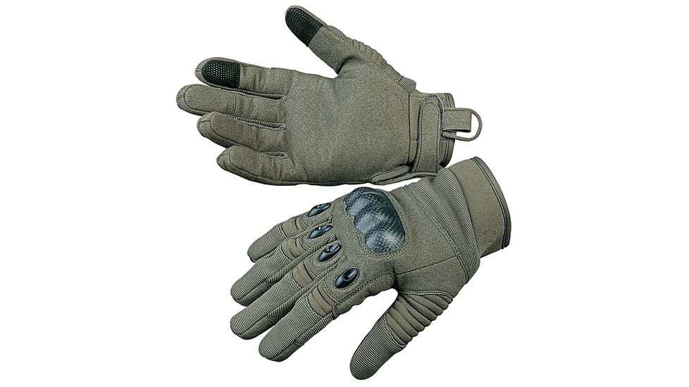 5IVE STAR GEAR Tactical Hard Knuckle Gloves, Ranger Green, Extra Large, Regular, 3822006