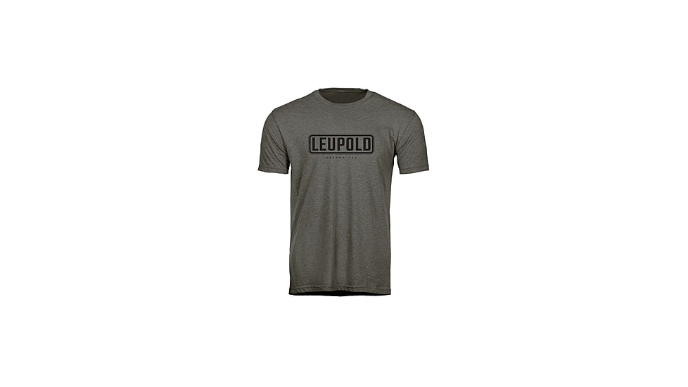 Leupold Retro Stamp T-Shirts - Men's, Warm Gray, Medium, 184142