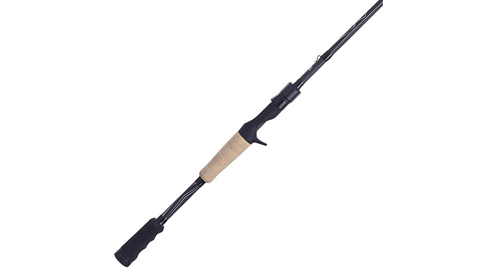 Abu Garcia Winch Crankbaits Cast Rod, 1 Piece, Moderate/Fast, 8-17lb, 1/4-5/8oz SS Guides/Zirconium Inserts, Eva /Cork Handle, 610, WINCHC610-5