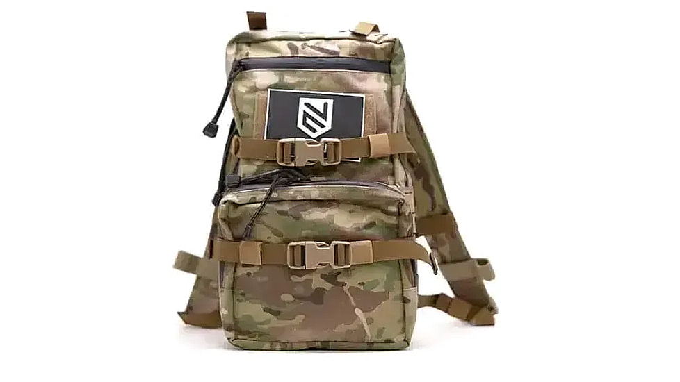 Ace Link Armor Map Pack Molle Backpack, Camo, B-TG-MAP-MC