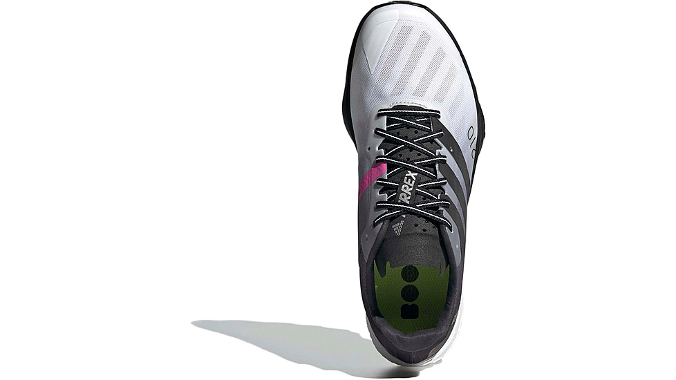 Adidas Terrex Speed Ultra Shoes - Womens, White/Core Black/Solar Yellow, 9.5, FW2830-100-9.5