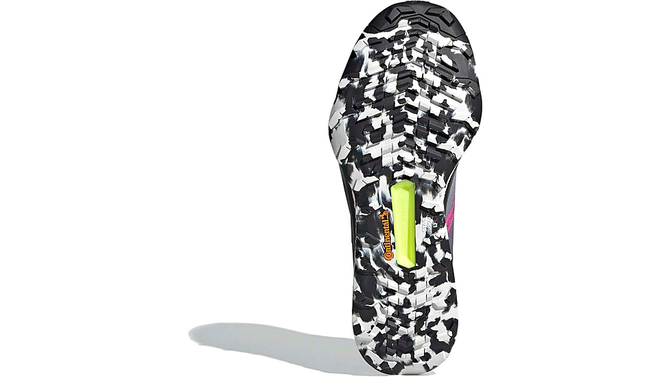 Adidas Terrex Speed Ultra Shoes - Womens, White/Core Black/Solar Yellow, 9.5, FW2830-100-9.5