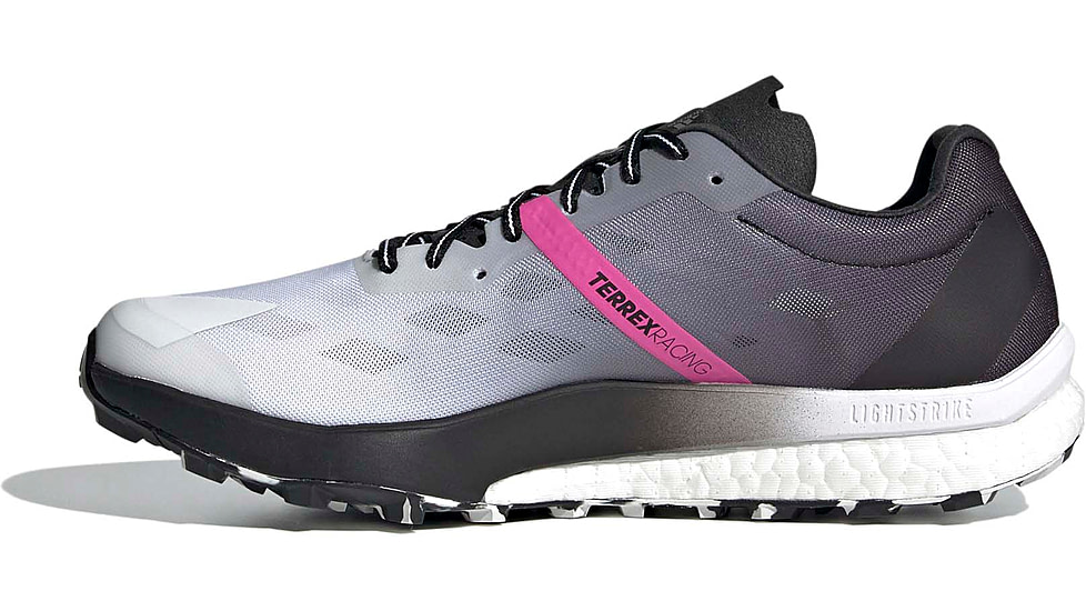 Adidas Terrex Speed Ultra Shoes - Womens, White/Core Black/Solar Yellow, 9.5, FW2830-100-9.5