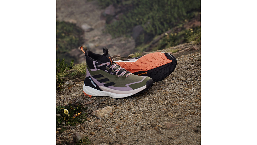 Adidas Terrex IH3531 TERREX FREE HIKER 2, Womens, OLISTR/AURBLA/AMBTIN, 9.5, IH3531-9.5