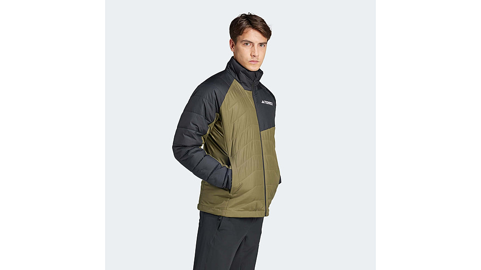 Adidas Terrex IM8205 MT INS JKT, Mens, BLACK/OLISTR, M, IM8205-M