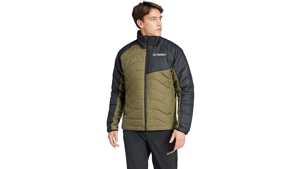 Adidas Terrex IM8205 MT INS JKT, Mens, BLACK/OLISTR, M, IM8205-M