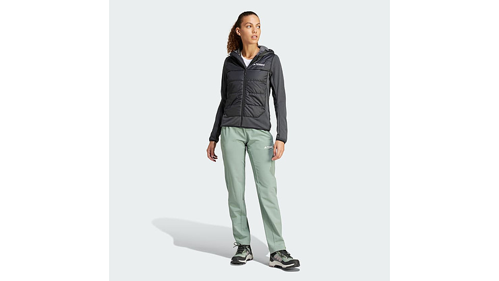 Adidas Terrex IR7882 W MULTI HYB JKT BLACK, Womens, BLACK, S, IR7882-S