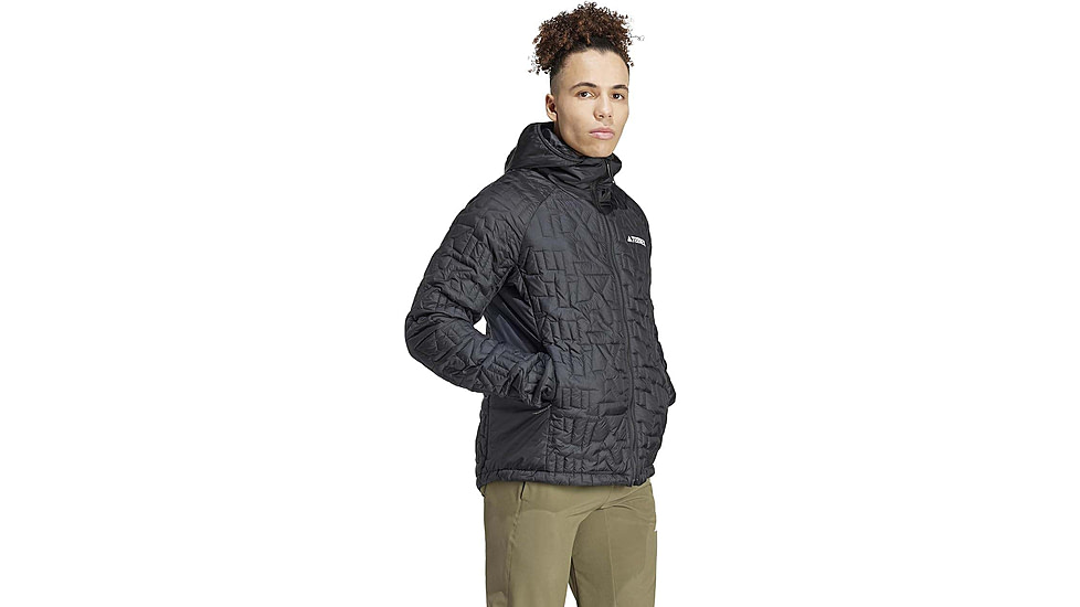 Adidas Terrex IT3247 XPR LF HO JKT, Mens, BLACK, L, IT3247-L