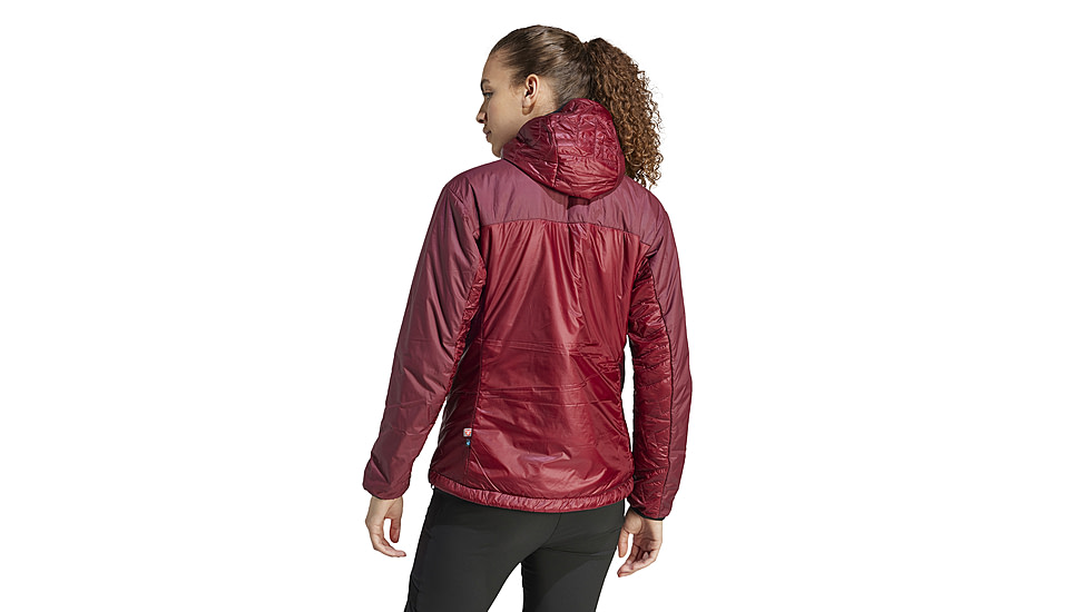 Adidas Terrex Xperior Varilite PrimaLoft Hooded Jacket - Womens, Shadow Red, Large, IB4182-L
