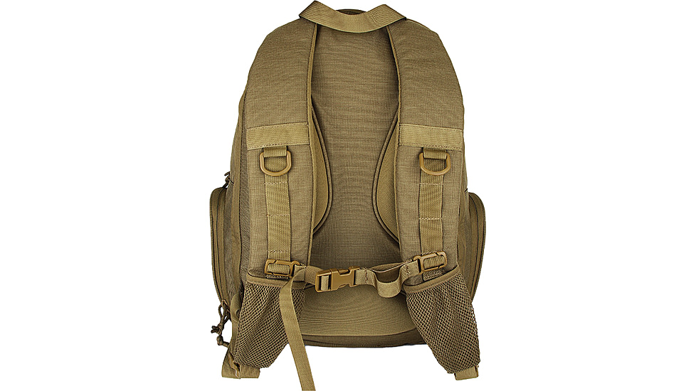 Advance Warrior Solutions Juggernaut 5 Day Backpack, 43 L, 600D PU, Tan, JUG5DBP-TN
