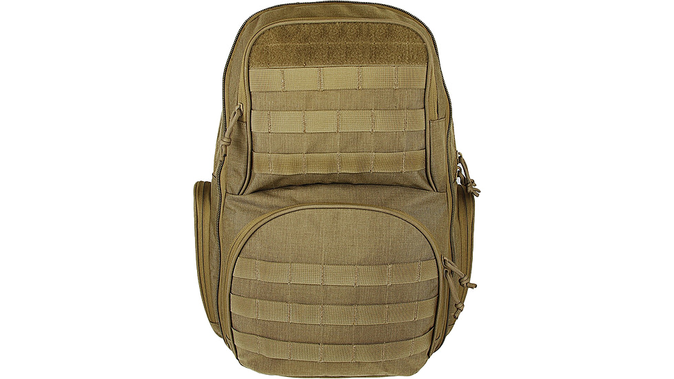 Advance Warrior Solutions Juggernaut 5 Day Backpack, 43 L, 600D PU, Tan, JUG5DBP-TN