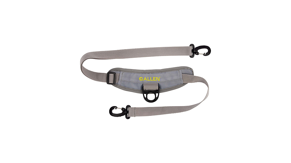 Allen Boulder Creek Fly Fishing Chest Pack, Fits up to 6 Tackle/Fly Boxes, Gray/Lime, 6353