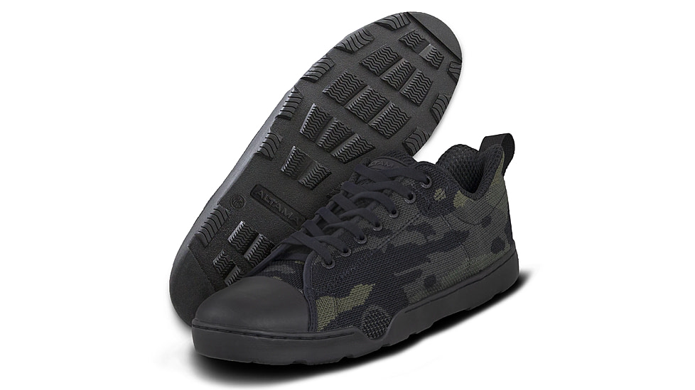 Altama Urban Assault Low Tactical Boot, Mens, Black Multicam, 4.5US, Regular, 334751-4.5-R, 334751-4.5-R
