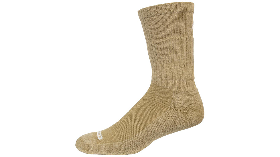 Altera Conquer Light Crew Sock, Tan, 12-14, 5010501230