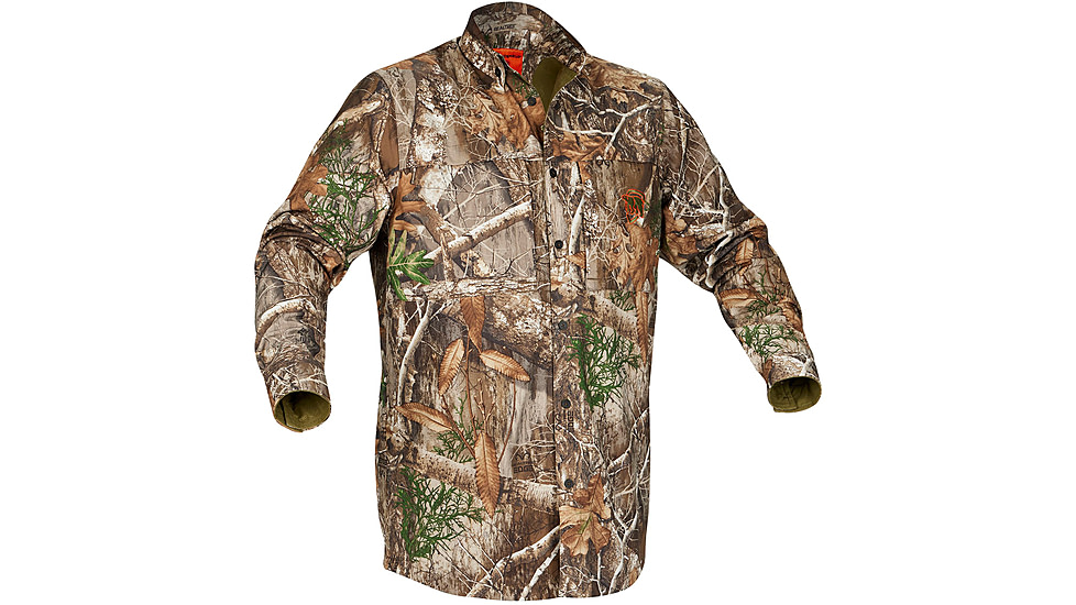 Arctic Shield Trek Button Up Shirt - Men's, Realtree Edge, Large, 58410080404022
