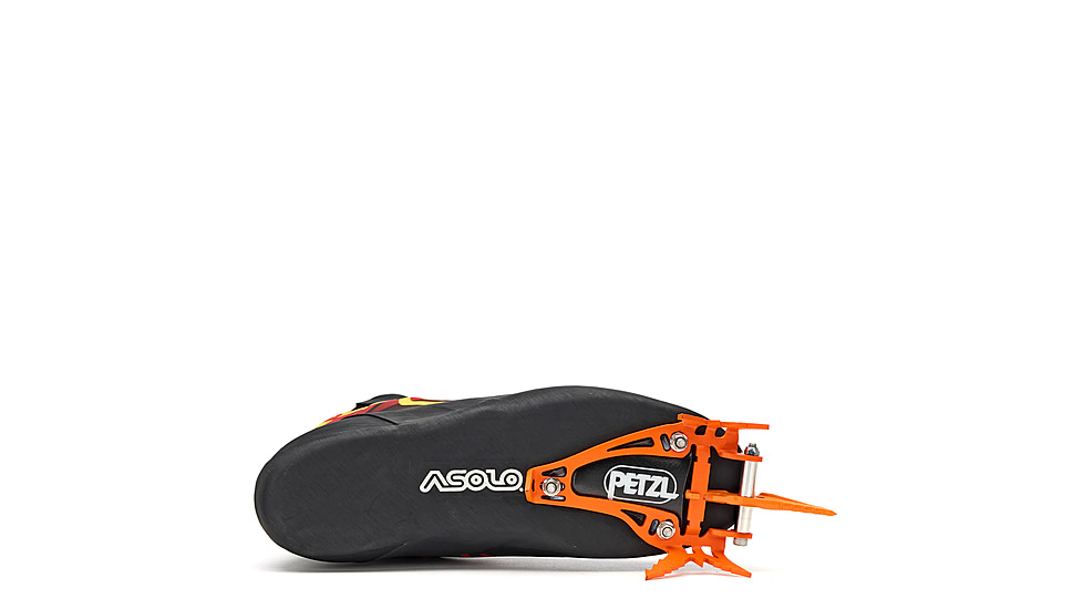 Asolo Comp XT EVO Mountaineering Boots - Unisex, Black/Red, 13, A01050-392-130