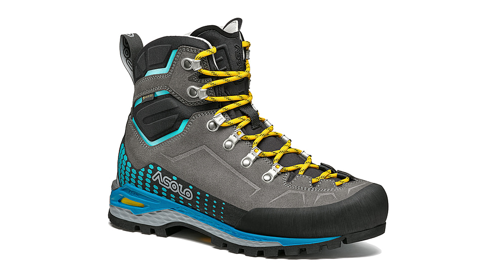 Asolo Freney EVO LTH GV ML Hiking Boots - Womens, Graphite/Sea Blue, 9, A01073-128-090