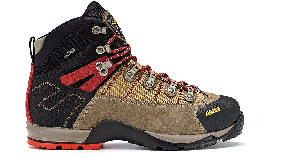 Asolo Fugitive GTX Hiking Boots - Men's, 10 US, Wide, Wool/Black, 0M3440-508-100