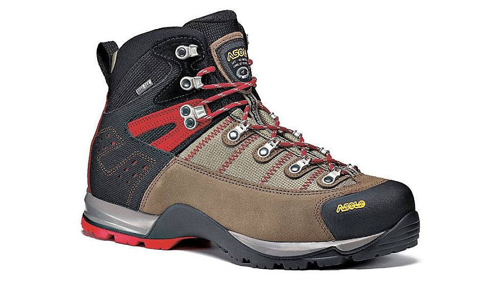 Asolo Fugitive GTX Hiking Boots - Men's, 10 US, Wide, Wool/Black, 0M3440-508-100