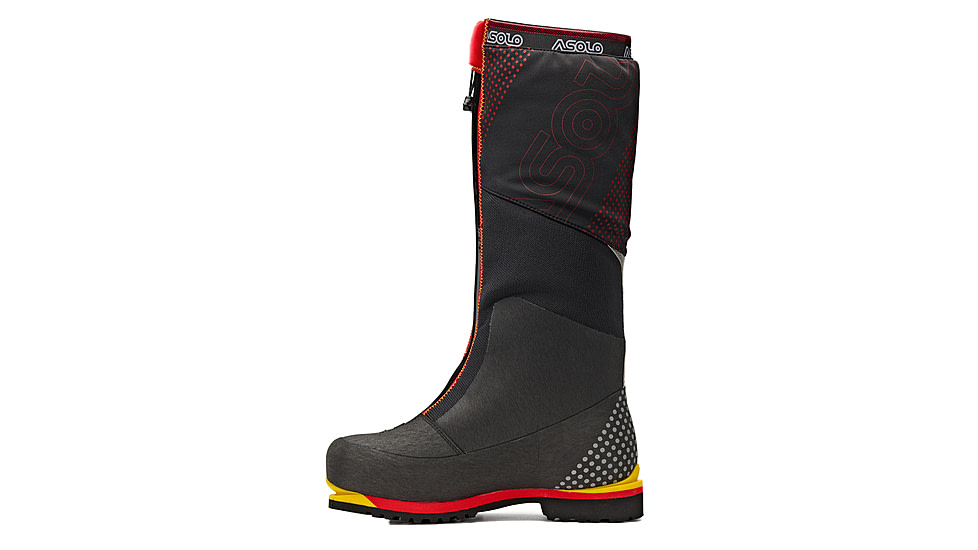 Asolo Manaslu 8000 GV Mountaineering Boots - Unisex, Black/Red, 11.5, A01046-392-115