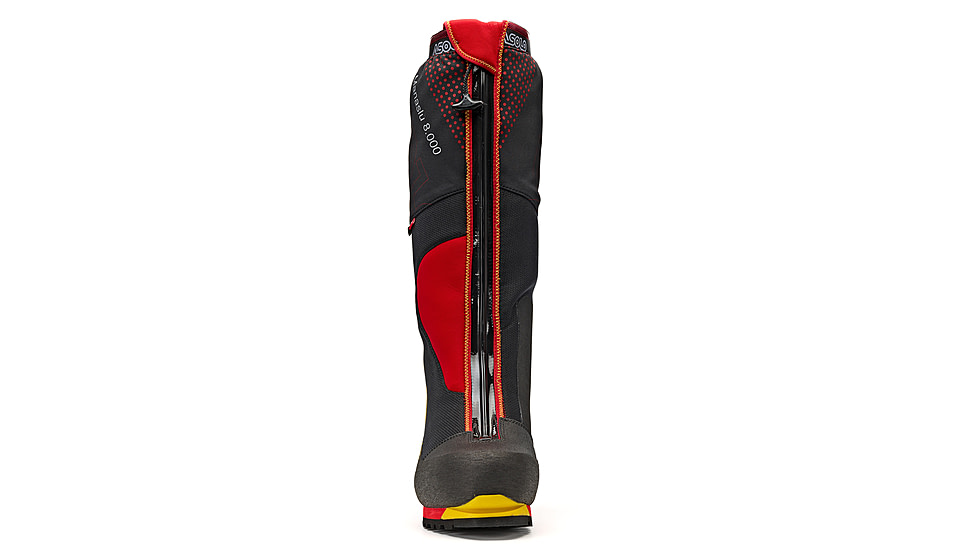 Asolo Manaslu 8000 GV Mountaineering Boots - Unisex, Black/Red, 11.5, A01046-392-115