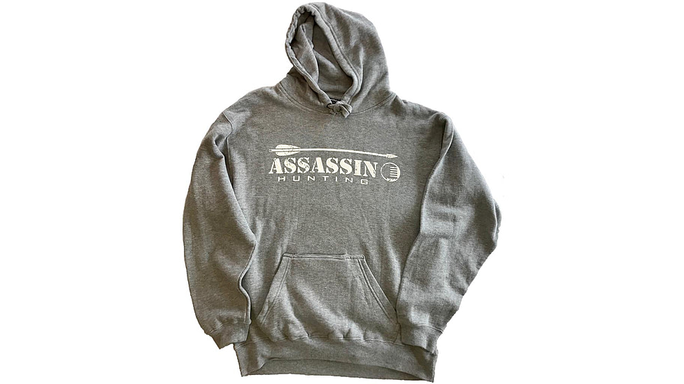 Assassin Arrow Hoodie - Mens, Grey, Large 86157