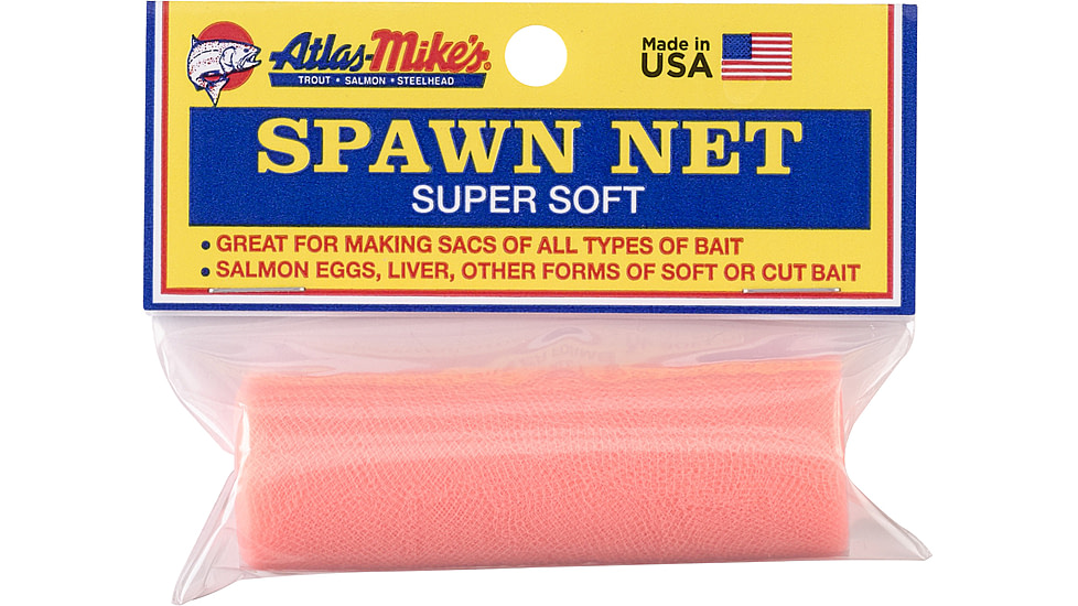 Atlas-Mikes Spawn Net, Roll Peach, 3 X 16, 55008