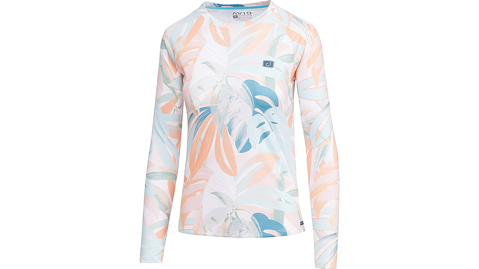 AVID Sportswear Beachwood Avidry Long Sleeve Shirt - Womens, Sanibel Peach, Large, WK12404SNPLG