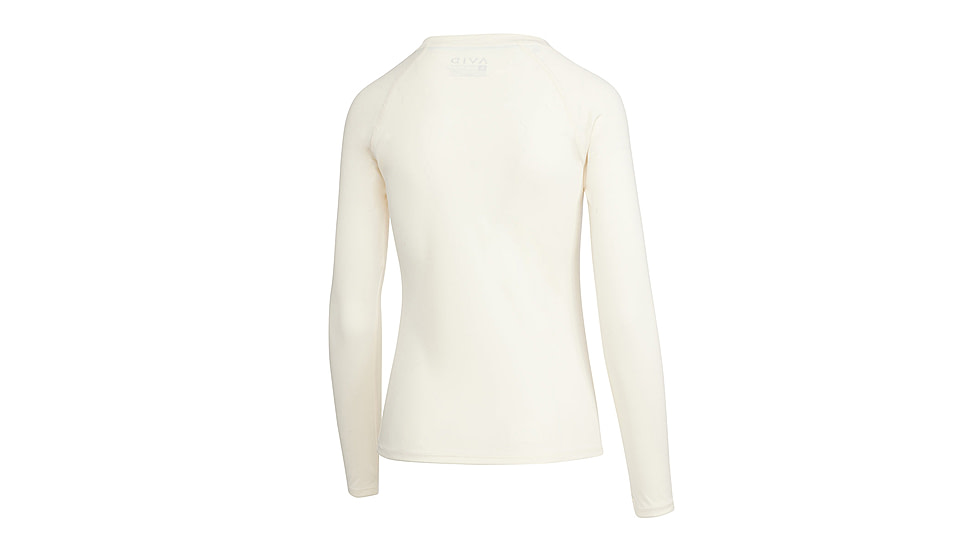 AVID Sportswear Core Avidry Long Sleeve Shirt - Womens, Bone, Small/Medium, WK12400BONSM