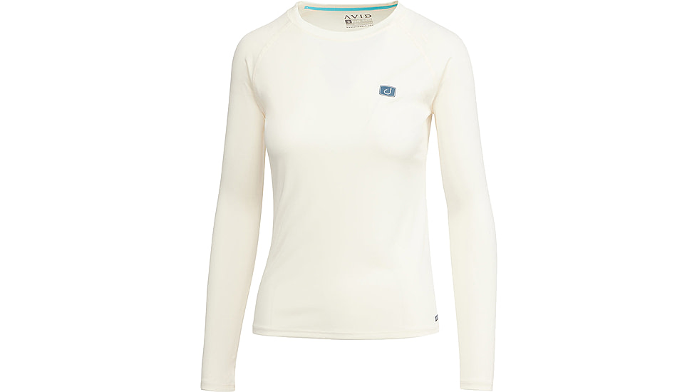 AVID Sportswear Core Avidry Long Sleeve Shirt - Womens, Bone, Small/Medium, WK12400BONSM