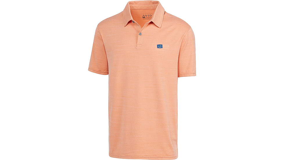 AVID Sportswear Iconic Pacifico Polo - Mens, Dark Coral, 2XL, MK12409DCO2X