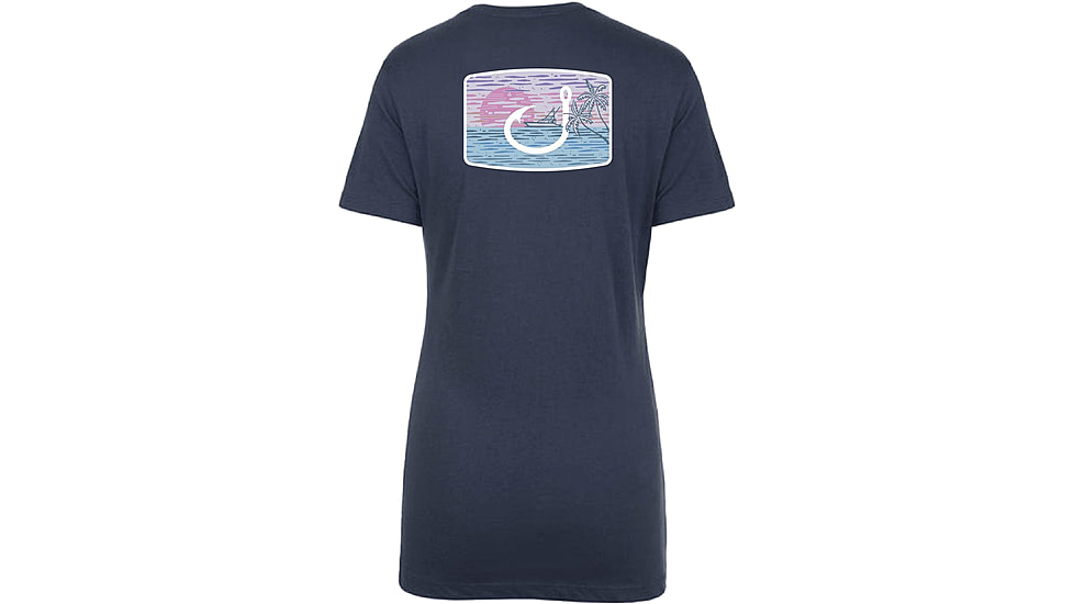 AVID Sportswear Paradise Icon T-Shirt - Womens, Indigo, Medium, WT12303INDMD