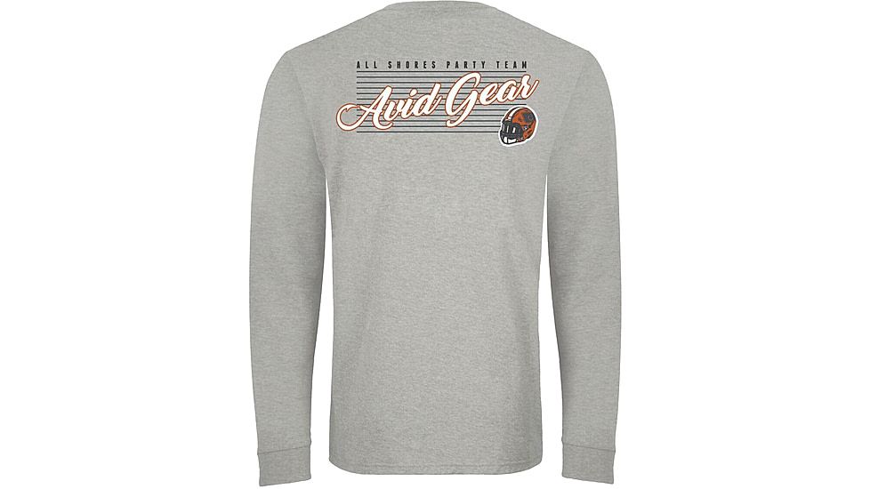 AVID Sportswear Throwback Long Sleeve T-Shirt - Mens, Burnt Orange, Small/Medium, MT32350BORSM