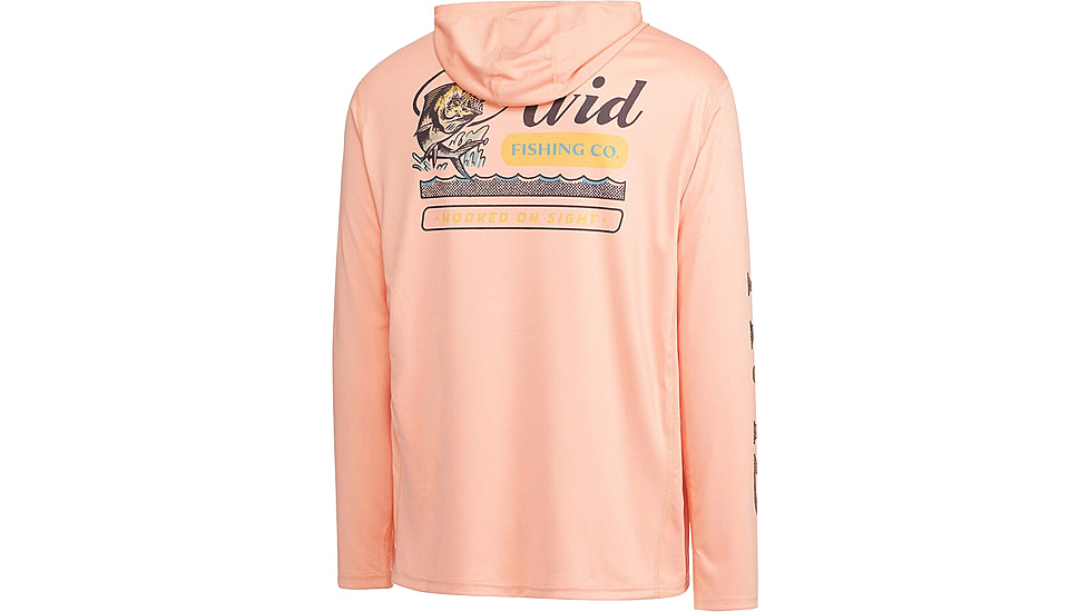 AVID Sportswear Treasure Kinetic Avidry Hoodie - Mens, Dark Coral, Small/Medium, MK12406DCOSM