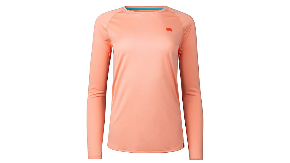 AVID Sportswear Trophy Fish Avidry Long Sleeve Shirt - Womens, Guava, Medium, WK32408GUAMD