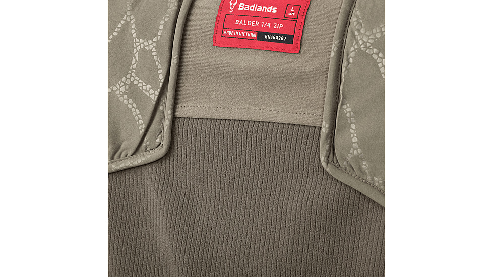 Badlands Badler 1/2 Zip Top - Mens, Stone, X Large, 21-42178