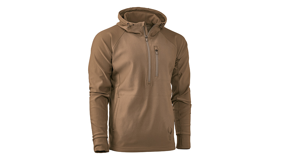 Badlands Flex 1/2 Zip Hoodie 2.0 - Mens, Earth, 3X Large, 21-42382