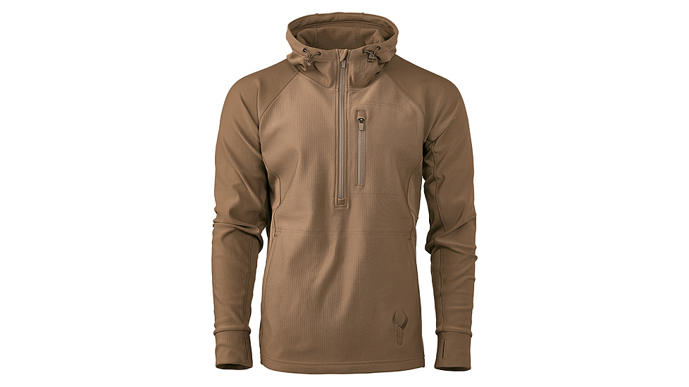 Badlands Flex 1/2 Zip Hoodie 2.0 - Mens, Earth, 3X Large, 21-42382