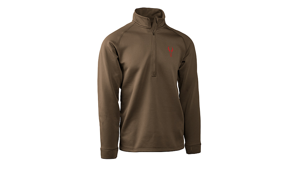 Badlands Source Heavyweight 1/4-Zip Top - Mens, Mud, Medium, 21-43299