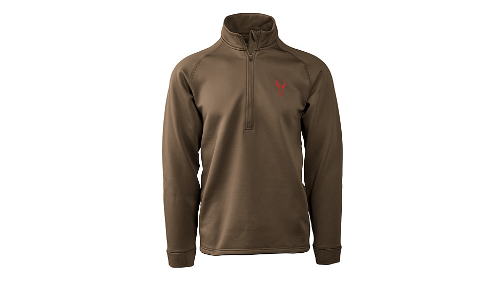 Badlands Source Heavyweight 1/4-Zip Top - Mens, Mud, Medium, 21-43299