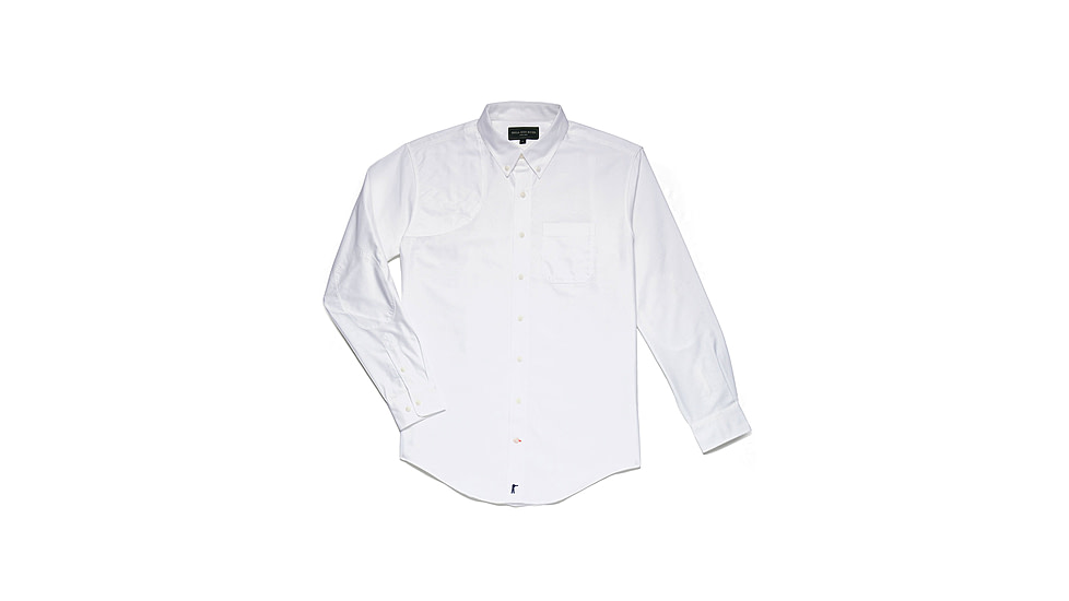 Ball and Buck Sportsmans Shirt - Mens, White Oxford, Medium, 221100301-M