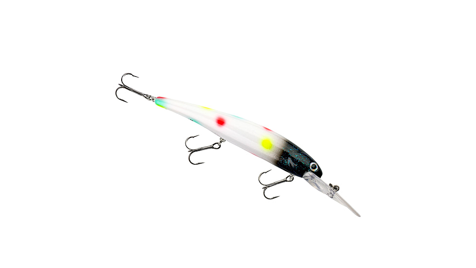 Bandit Suspending Minnow Jig, 3/4oz, 4.625in, Fruit Dots, BDTSM66