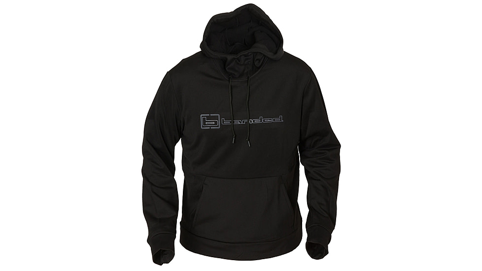 Banded FG-1 Honker Hoodie w/ Banded Logo - Mens, Black, 2XL, B1050010-BK-2XL